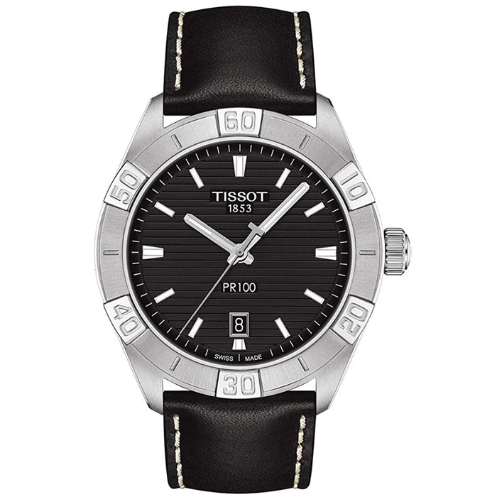 Tissot Men's PR 100 Black Dial Watch - T1016101605100