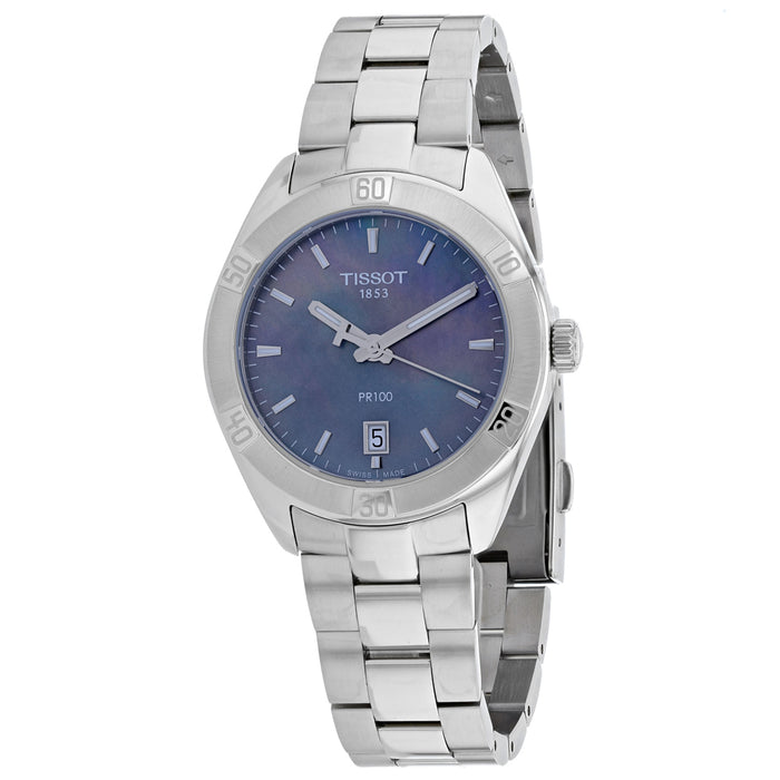 Tissot Men's Chic Mother of Pearl Dial Watch - T1019101112100