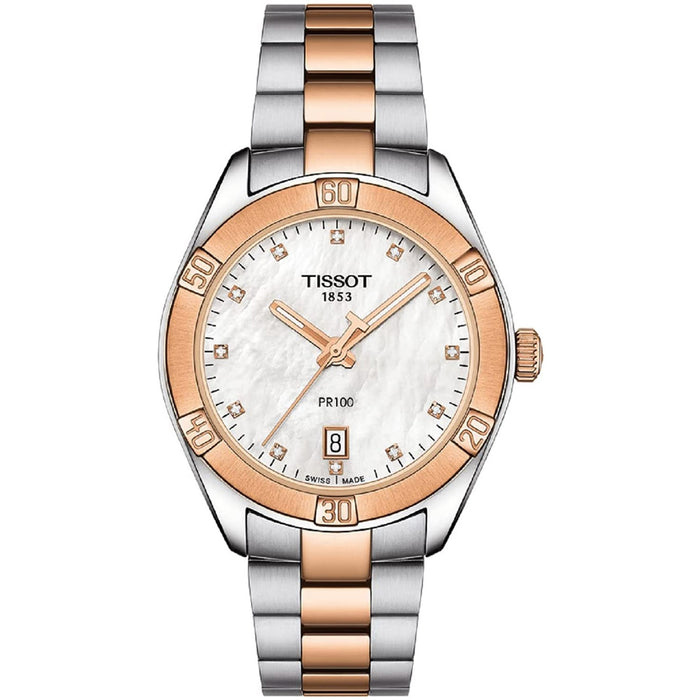 Tissot Women's PR 100 White Dial Watch