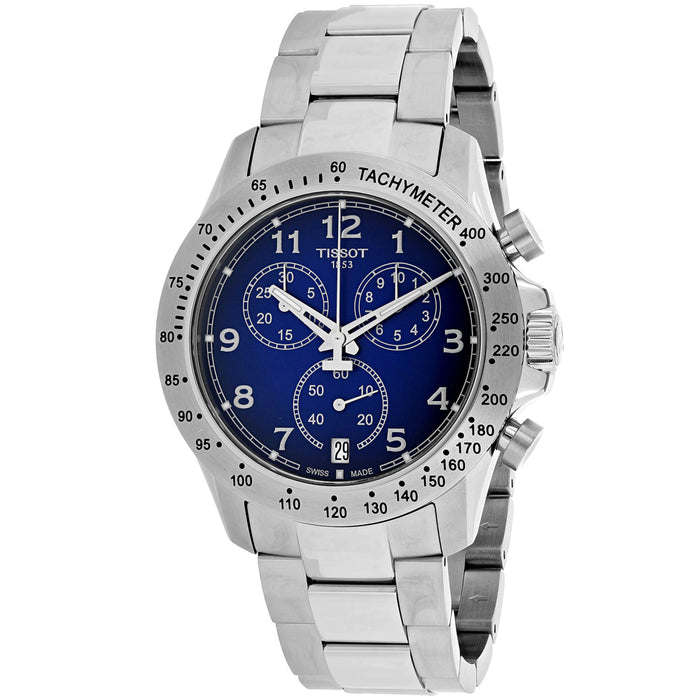 Tissot Men's V8 Blue Dial Watch - T1064171104200