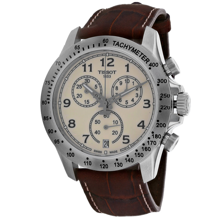 Tissot Men's V8 White Dial Watch - T1064171626200