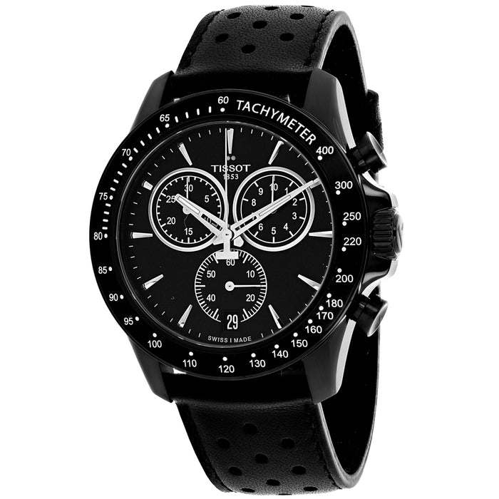Tissot Men's V8 Black Dial Watch - T1064173605100