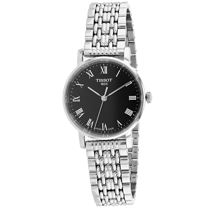 Tissot Women's Everytime Black Dial Watch - T1092101105300