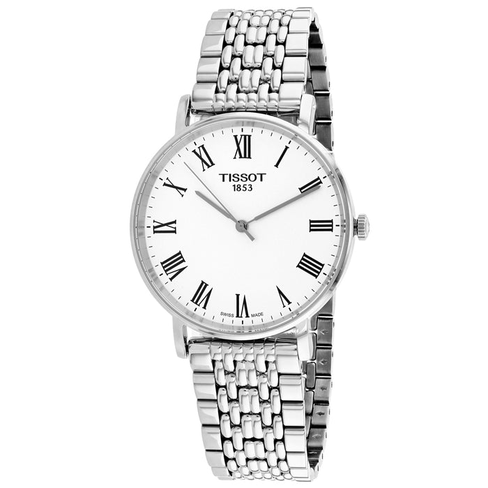 Tissot Men's Everytime Silver Dial Watch - T1094101103300