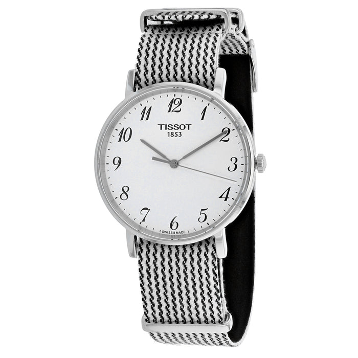 Tissot Men's Everytime White Dial Watch - T1094101803200