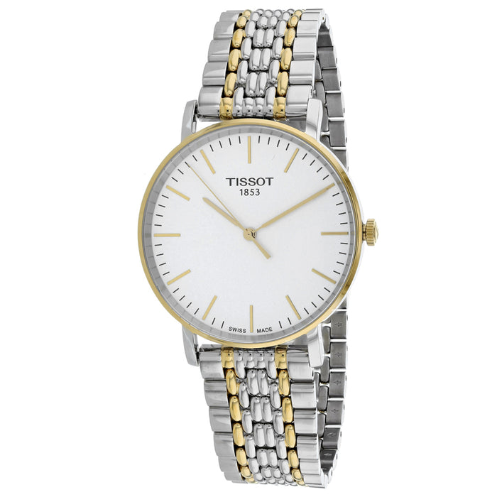 Tissot Men's Everytime White Dial Watch - T1094102203100