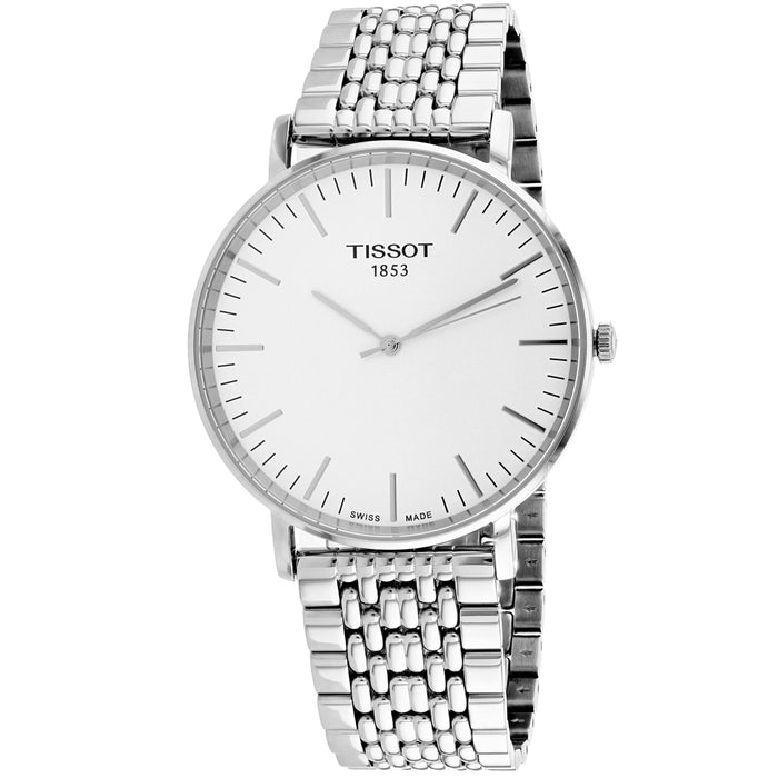 Tissot Men's Everytime Silver Dial Watch - T1096101103100