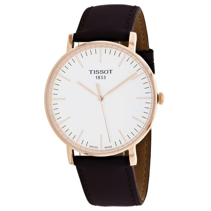 Tissot Men's Everytime Silver Dial Watch - T1096103603100