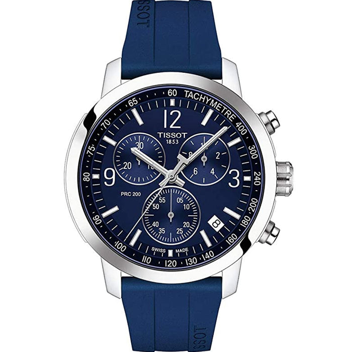 Tissot Men's PRC 200 Blue Dial Watch - T1144171704700