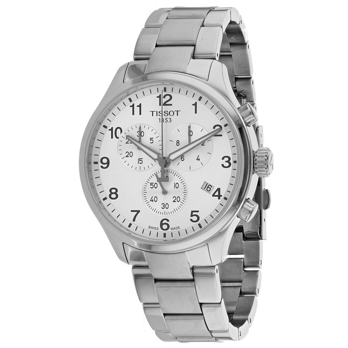 Tissot Men's Chrono XL Silver Dial Watch - T1166171103700