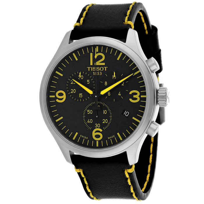 Tissot Men's Chrono XL Black Dial Watch - T1166171605701