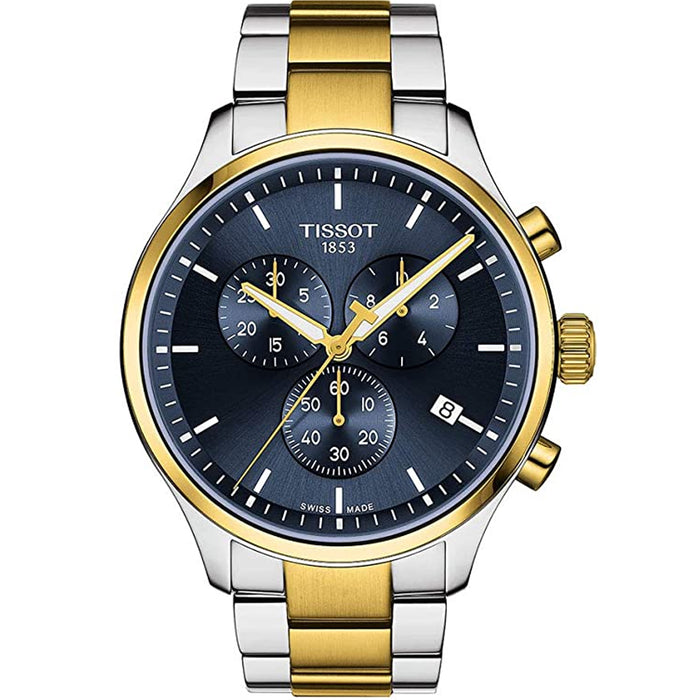 Tissot Men's Chrono XL Blue Dial Watch - T1166172204100