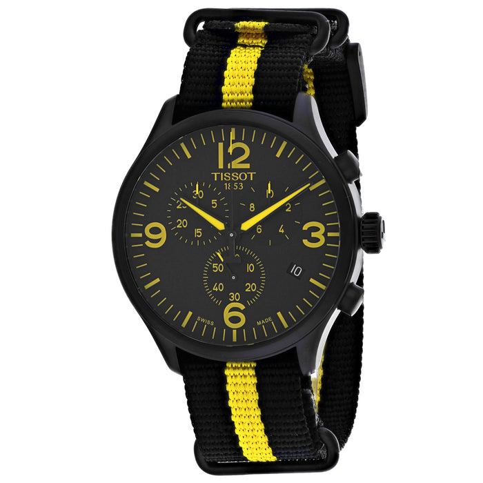 Tissot Men's Chrono XL Black Dial Watch - T1166173705700