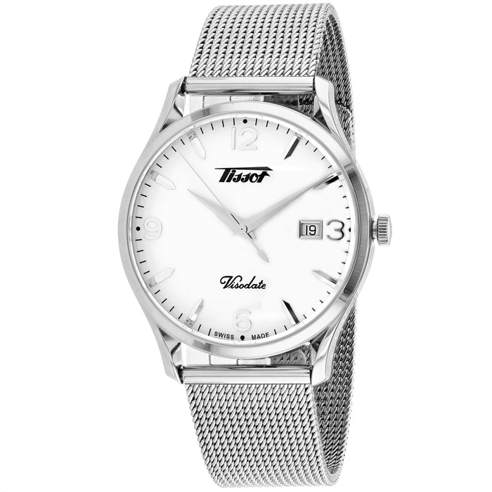 Tissot Men's Heritage Silver Dial Watch - T1184101127700
