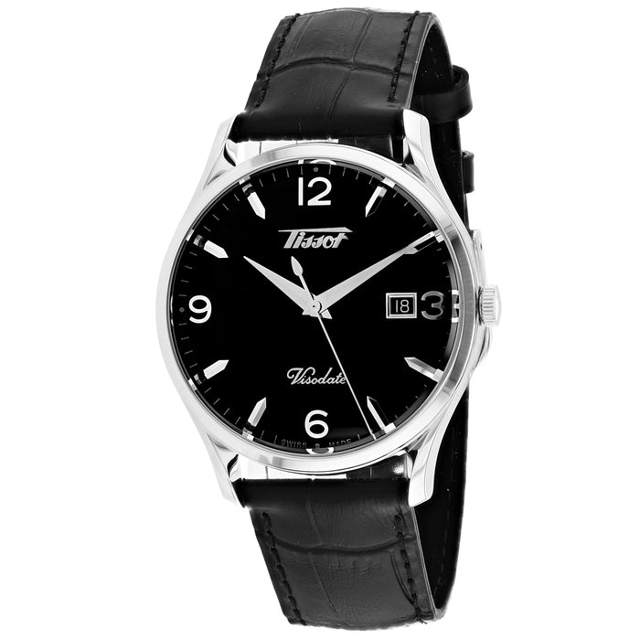 Tissot Men's Heritage Black Dial Watch - T1184101605700