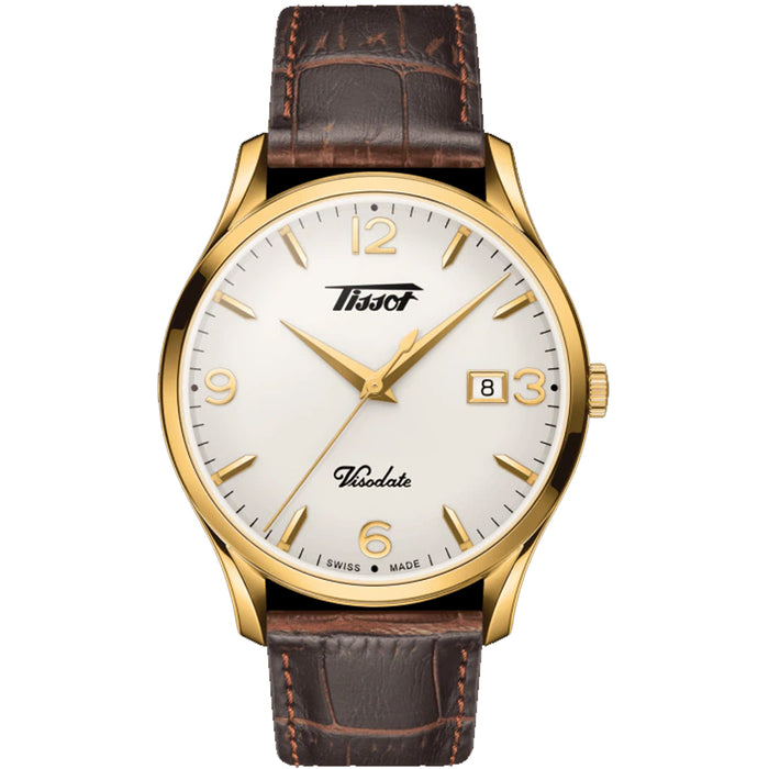 Tissot Men's Heritage Silver Dial Watch - T1184103627700