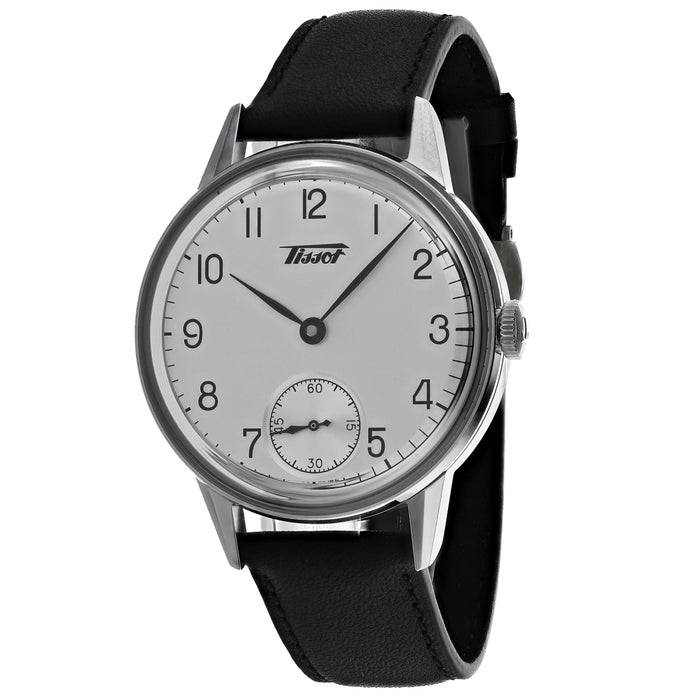 Tissot Men's Herritage Petite Silver Dial Watch - T1194051603700