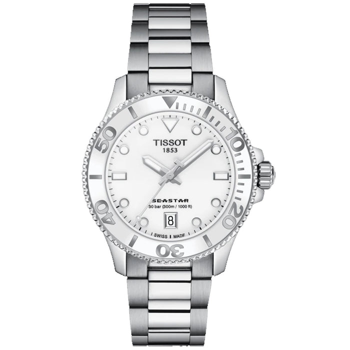 Tissot Men's T-Sport White Dial Watch - T1202101101100
