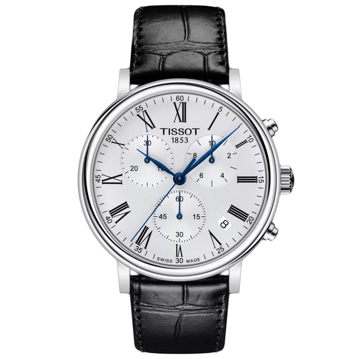 Tissot Men's Carson Silver Dial Watch - T1224171603300