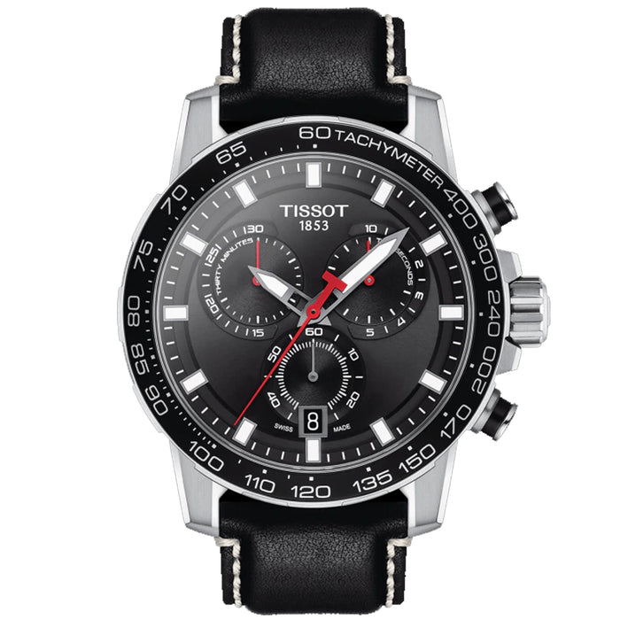 Tissot Men's Supersport Black Dial Watch - T1256171605100