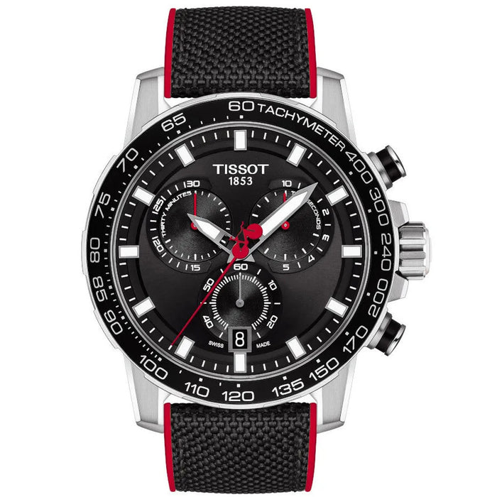 Tissot Men's Supersport Black Dial Watch - T1256171705101