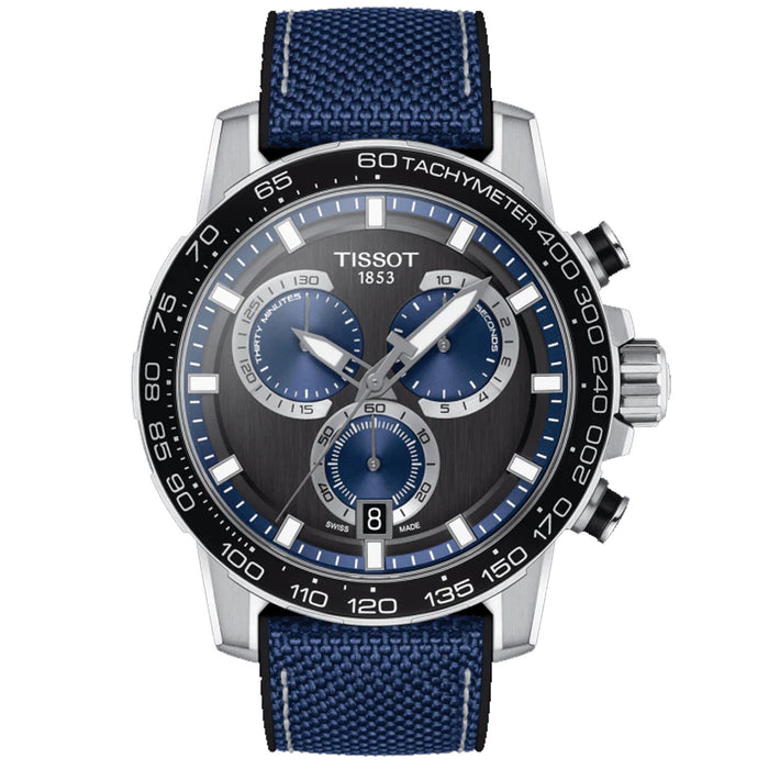 Tissot Men's Supersport Black Dial Watch - T1256171705103