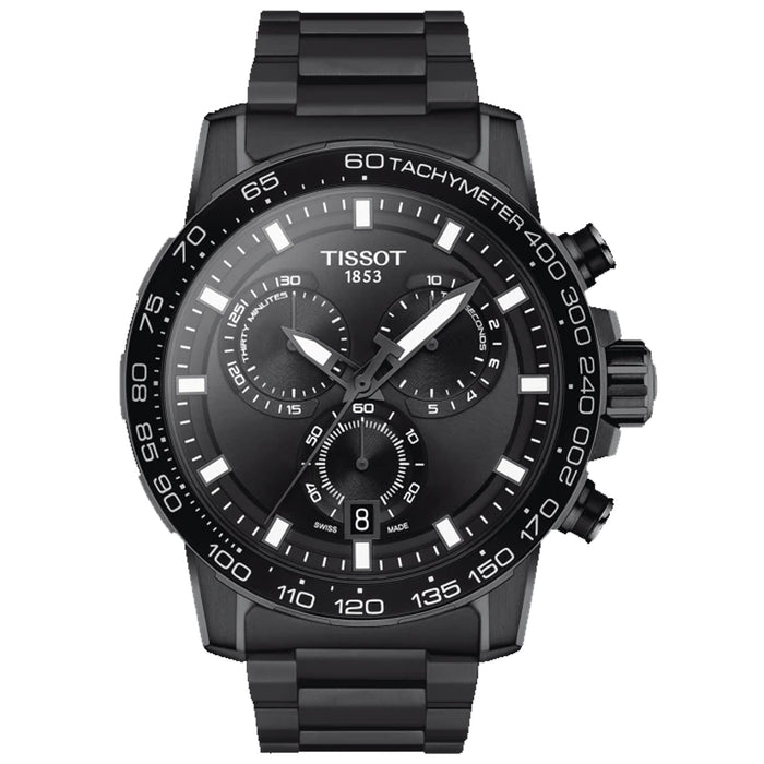 Tissot Men's Supersport Black Dial Watch - T1256173305100