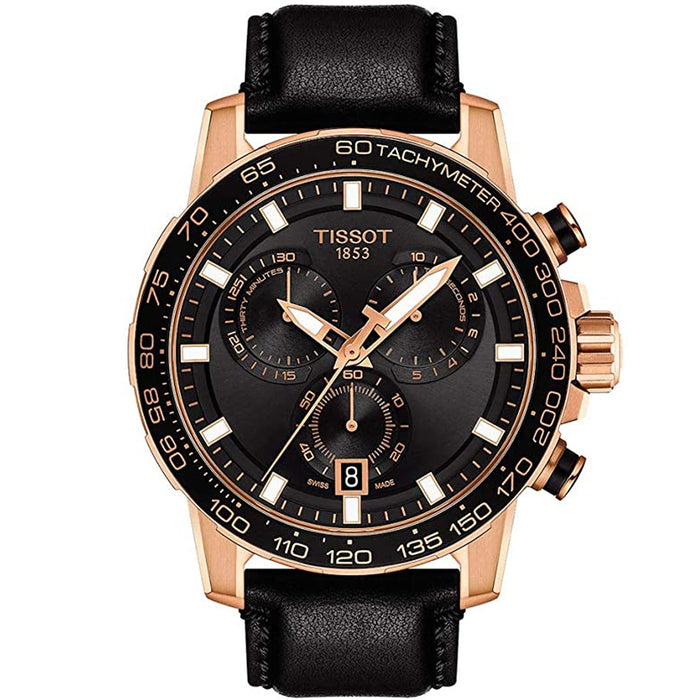 Tissot Men's Supersport Black Dial Watch - T1256173605100