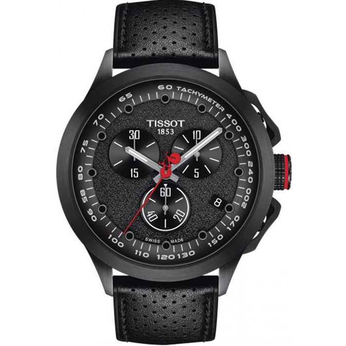 TIssot Men's T-Race Black Dial Watch - T1354173705102