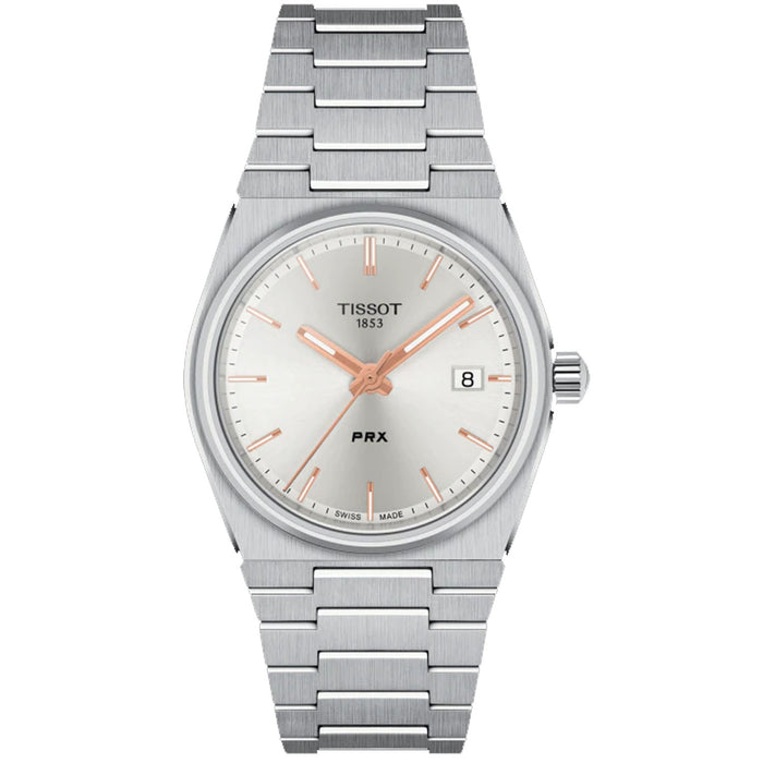 Tissot Men's PRX Silver Dial Watch - T1372101103100