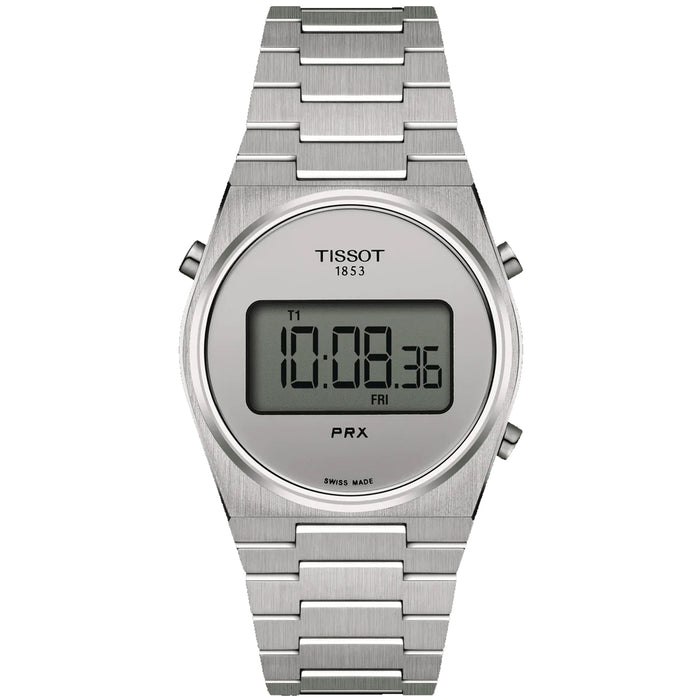 Tissot Men's PRX Digital Silver Dial Watch - T1372631103000