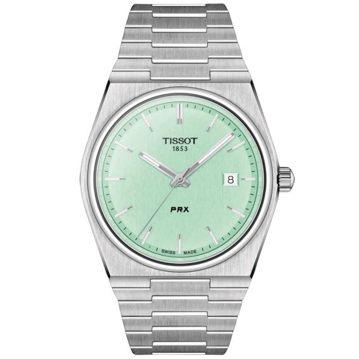 Tissot Men's T-Classic PRX Light green Dial Watch - T1374101109101