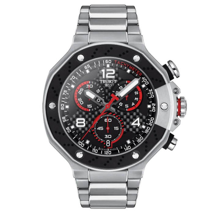 Tissot Men's T-Race Black Dial Watch - T1414171105700