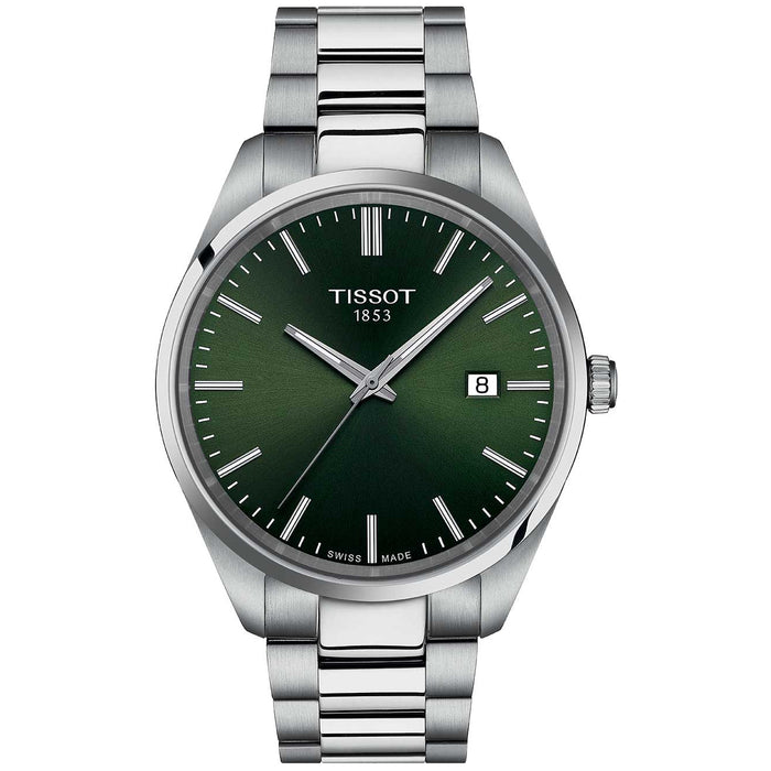 Tissot Men's PR 100 Green Dial Watch - T1504101109100