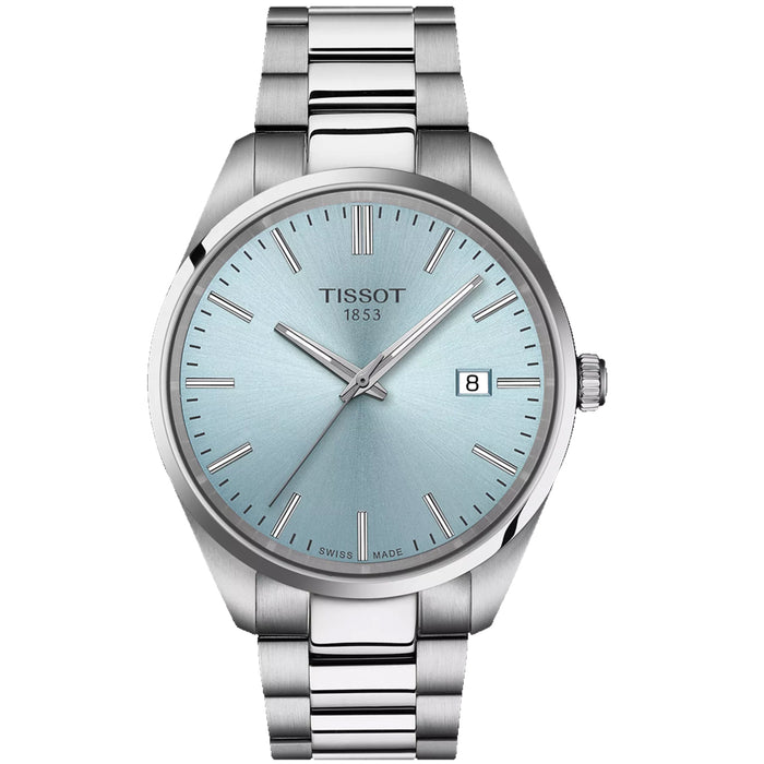 Tissot Men's PR 100 Ice blue Dial Watch - T1504101135100