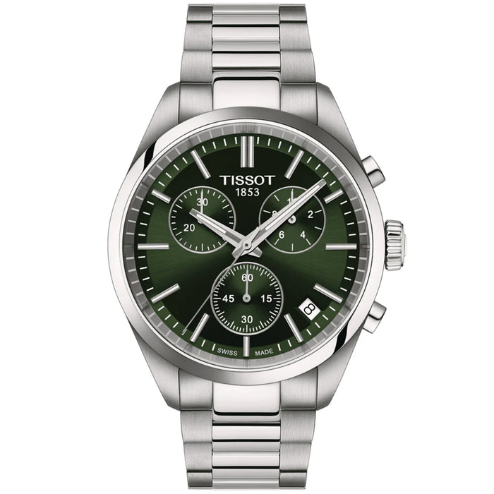 Tissot Men's PR 100 Green Dial Watch - T1504171109100