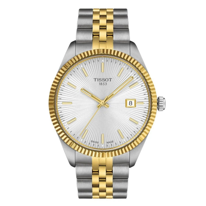 Tissot Men's Ballade White Dial Watch - T1564102203100