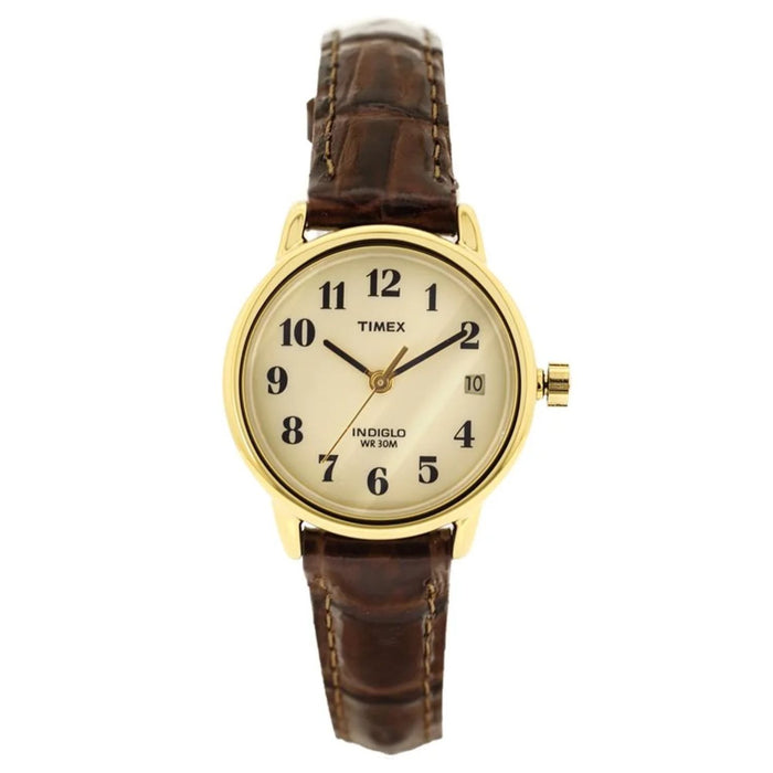 Timex Women's Easy reader Yellow Dial Watch - T20071