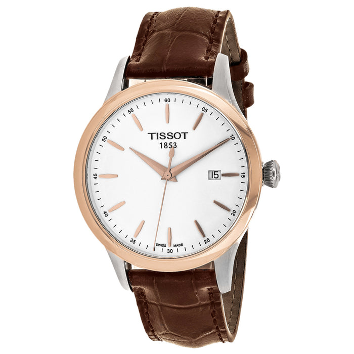Tissot Men's Classic  White Dial Watch - T9124104601100