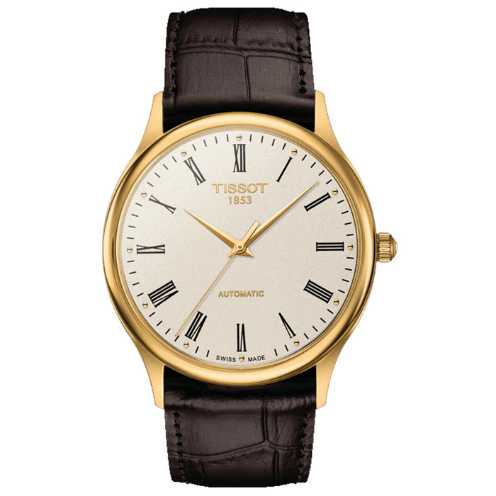 Tissot Men's Excellence White Dial Watch - T9264071626300