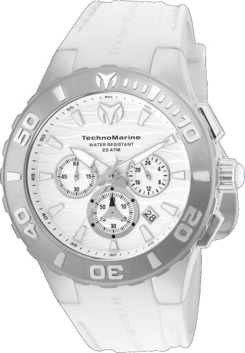 TR Men's Cruise White Dial Watch - TM-115072