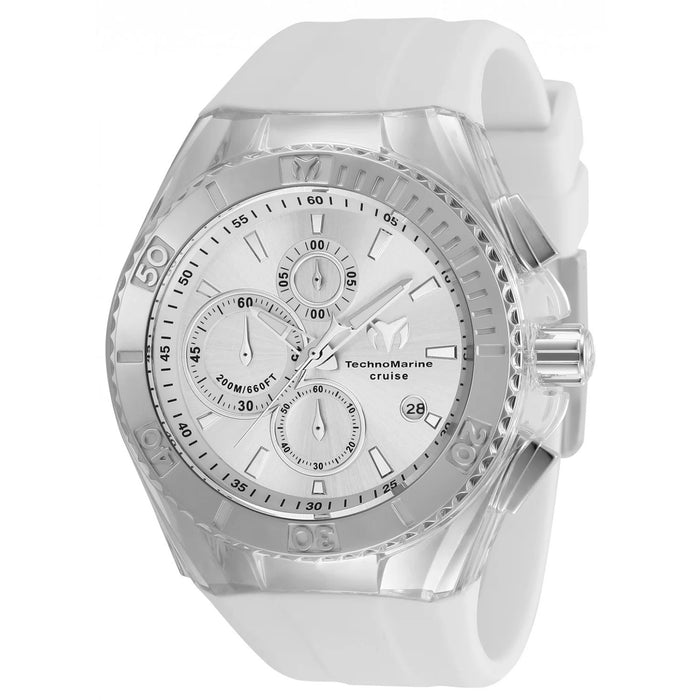 TechnoMarine Men's Cruise Silver Dial Watch - TM-115215