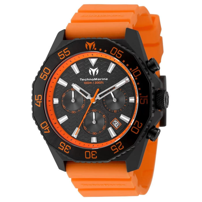 TechnoMarine Men's Mar Vivo Black Dial Watch - TM-225076