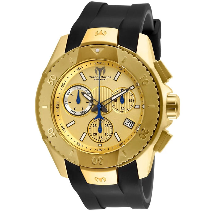 TechnoMarine Men's UF6 Gold Dial Watch - TM-617001