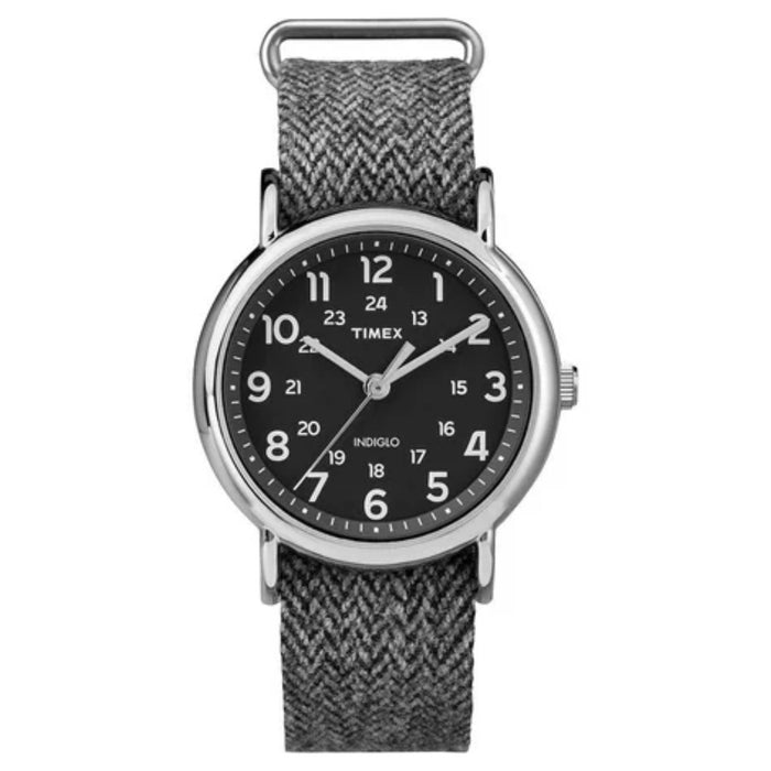 Timex Men's Weekender  Black Dial Watch - TW2P72000