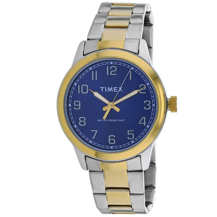 Timex Men's New England Blue Dial Watch - TW2R36600
