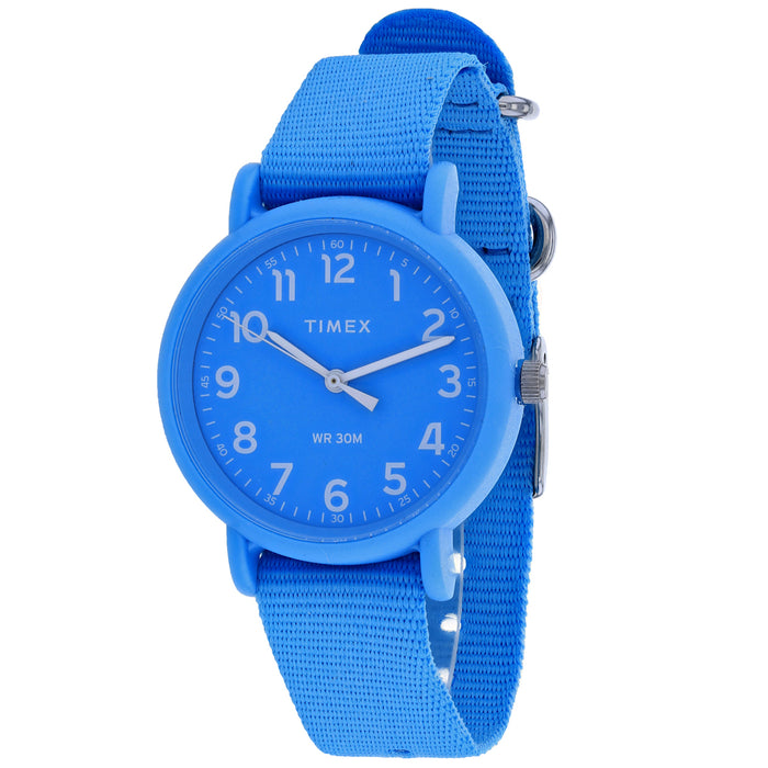 Timex Women's Weekender Blue Dial Watch - TW2R40600