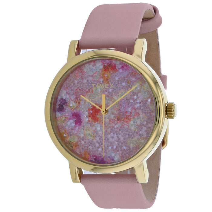 Timex Women's Crystal Bloom Multi color Dial Watch - TW2R66300