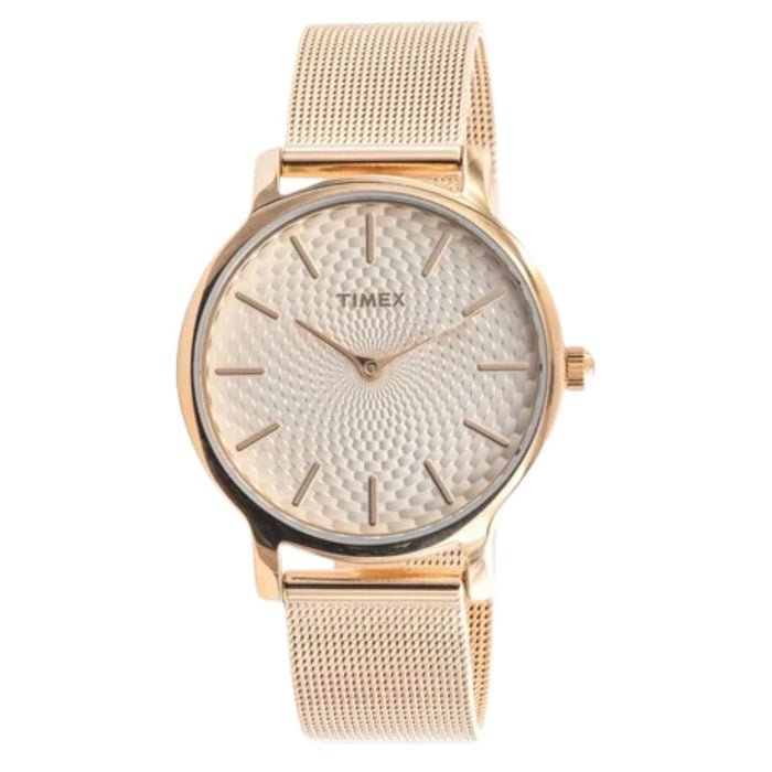 Timex Women's Metropolitant Beige Dial Watch - TW2T25900