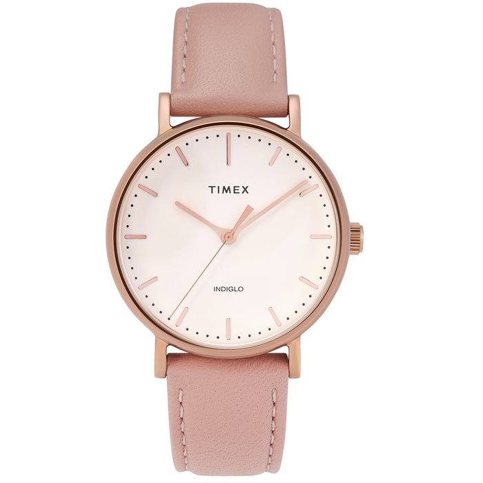 Timex Women's Fairfield Pink Dial Watch - TW2T31900